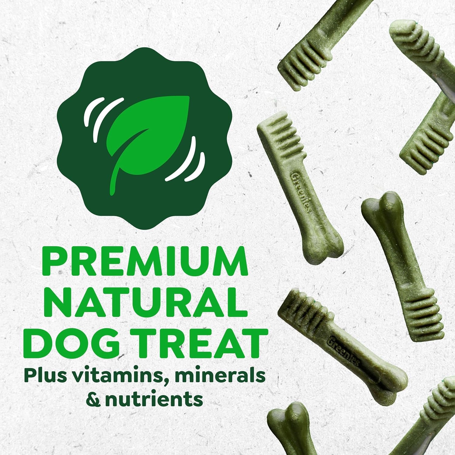 Original Large Dog Natural Dental Treats (50 -100 Lb. Dogs)