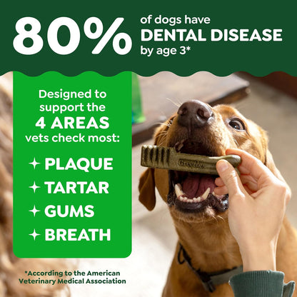 Original Large Dog Natural Dental Treats (50 -100 Lb. Dogs)
